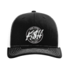 Based Apparel K$H Black and White Trucker Hat