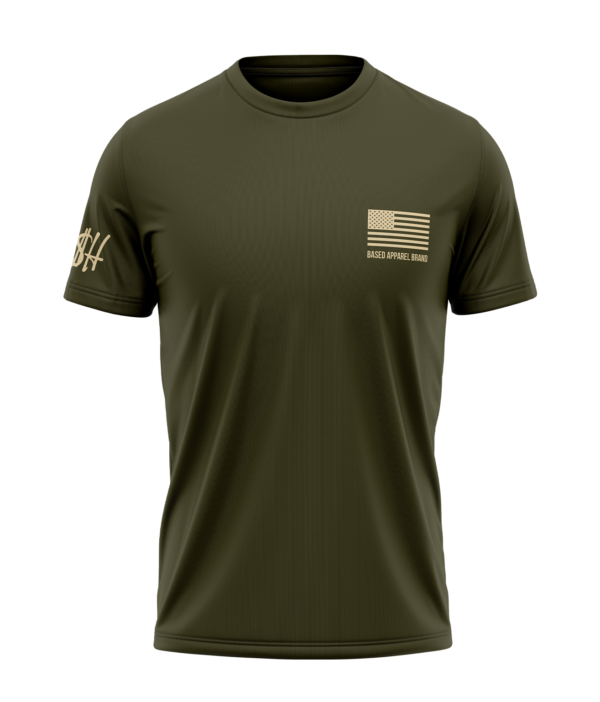Army Green and Tan K$H Classic T-Shirt