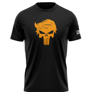 Orange Man BAD Black T-Shirt