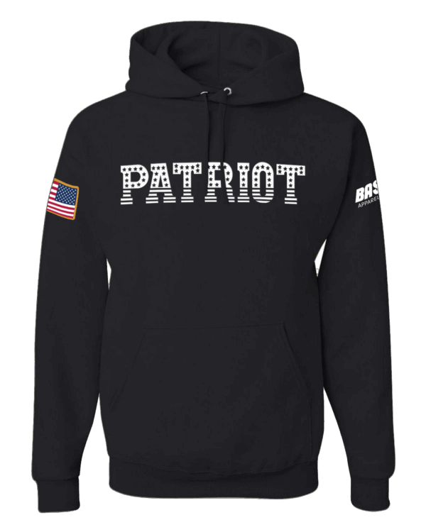 Classic Patriot Hoodie - Black