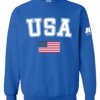 Classic USA Crewneck Sweatshirt - Royal