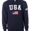 Classic USA Hoodie - Navy
