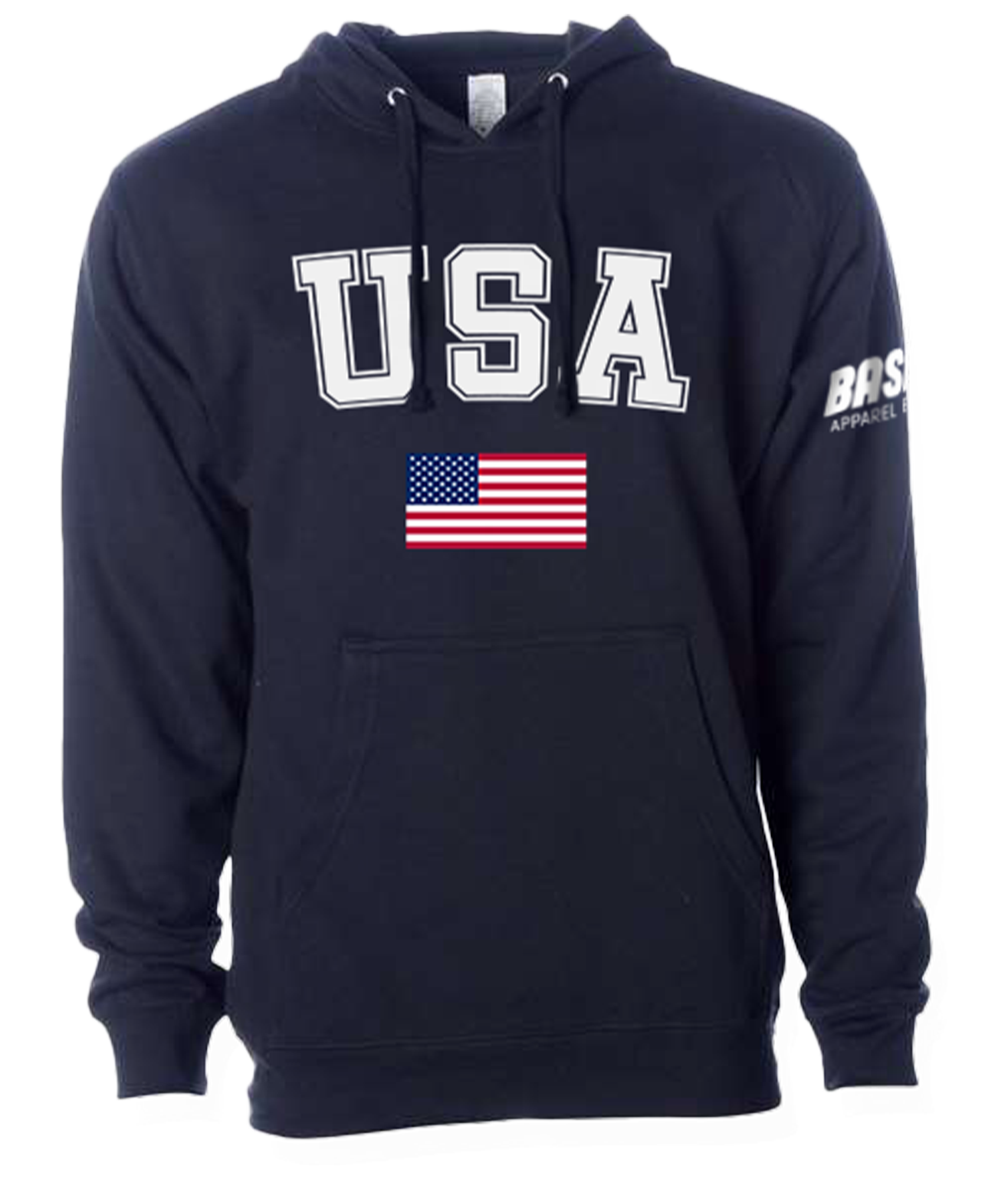 Classic USA Hoodie - Navy