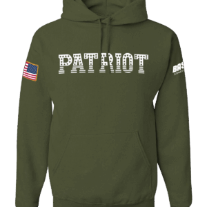 Classic Patriot Hoodie - Army Green