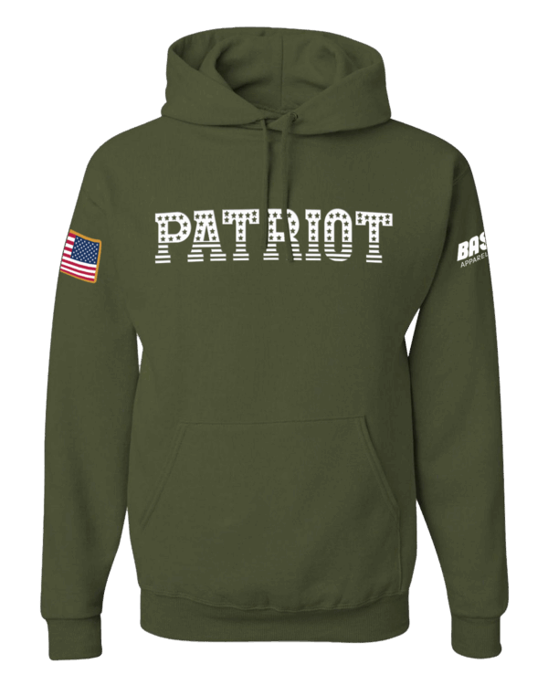Classic Patriot Hoodie - Army Green