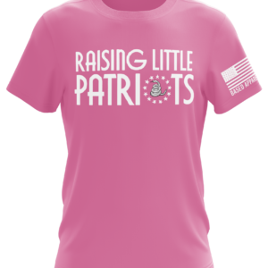 Proud Patriot Mama "Raising Little Patriots" T-Shirt